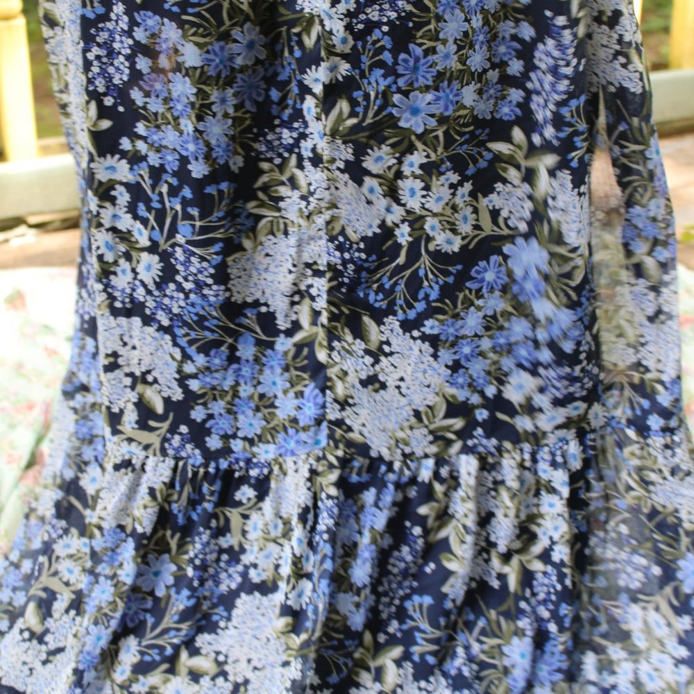 NWT Emma & Michelle Floral BoHo Dress Summer Size L - Picture 8 of 12